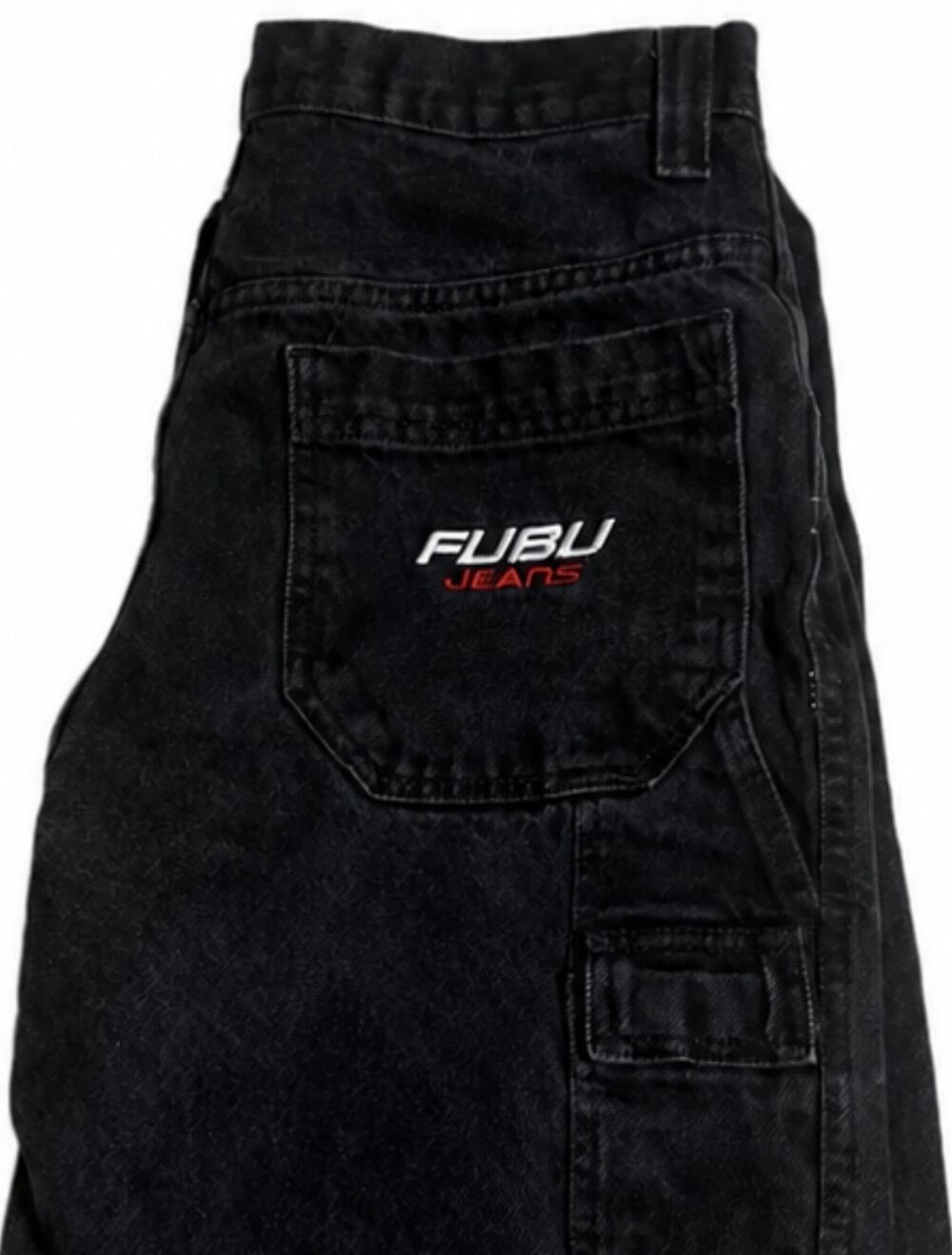 FUBU The Collection vintage Black Carpenter Jeans Youth Size 20